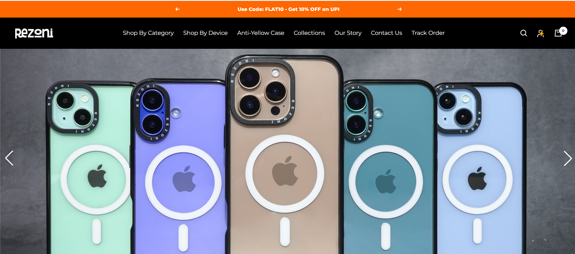 Mobile phone with green interface
